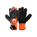 Uhlsport Soft Resist+ TW-Handschuhe Orange Schwarz F01