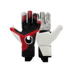 Uhlsport Powerline Supergrip+ Flex HN TW-Handschuhe Schwarz Rot F01