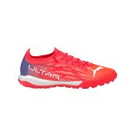 PUMA ULTRA 1.3 Faster Football Pro Cage Rot Türkis Weiss F01