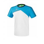 Erima Premium One 2.0 T-Shirt Hellblau Weiss