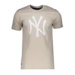 New Era NY Yankees Seasonal T-Shirt Beige FSTNWHI