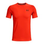 Under Armour HG Fitted T-Shirt Schwarz F001