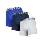 Under Armour Charged Boxer 6in 3er Pack Grau F012