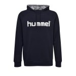 Hummel hmlGO Cotton Logo Hoody Weiss F9158