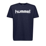 Hummel Cotton T-Shirt Logo Grün F6084