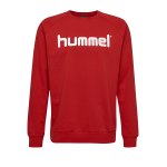 Hummel Cotton Logo Sweatshirt Weiss F9001
