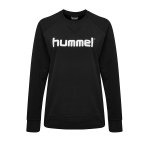 Hummel Cotton Logo Sweatshirt Damen Grau F2006