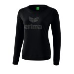 Erima Essential Sweatshirt Damen Grau Schwarz