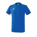Erima Essential 5-C T-Shirt Blau Weiss