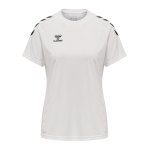 Hummel hmlCORE XK Poly T-Shirt Damen Weiss F9001