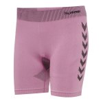 Hummel hmlFIRST Seamless Short Damen Pink F3257