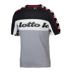 Lotto Athletica Prime II T-Shirt Grau Schwarz F6U2