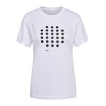 Hummel hmlCOURT T-Shirt Damen Weiss F9001
