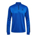 Hummel hmlACTIVE HalfZip Sweatshirt Blau F7251