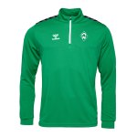 Hummel SV Werder Bremen HalfZip Sweatshirt Kids Grün F6235