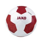 JAKO Striker 2.0 Trainingsball Weiss Rot F702