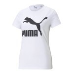 PUMA Classics Logo T-Shirt Weiss F02