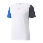 PUMA CLSX NJR T-Shirt Weiss Blau F02