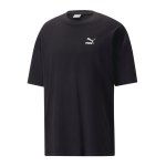 PUMA CLASSICS Oversized T-Shirt Schwarz F01