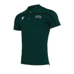 Macron UEFA Offizielles Polo T-Shirt Grün