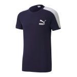 PUMA Iconic T7 Slim Tee T-Shirt Blau F06