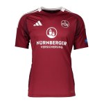 adidas 1.FC Nürnberg Trikot Home 2024/2025 Rot