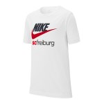 Nike SC Freiburg Futura T-Shirt Kids Weiss F107