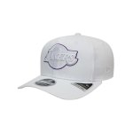 New Era LA Lakers Outline 9Fifty Cap Weiss FWHI