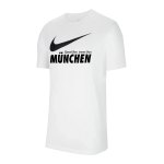 Nike TSV 1860 München Swoosh T-Shirt Weiss F100