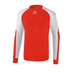 Erima Essential 5-C Sweatshirt Rot Weiss