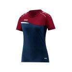 Jako Competition 2.0 T-Shirt Damen Blau Rot F09