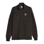 PUMA Classics Fleece Sweatshirt Schwarz F01