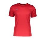 Umbro Training Poly T-Shirt Rot FB26