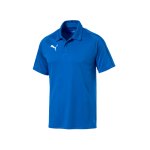 PUMA FINAL Sideline Poloshirt Blau Schwarz F02