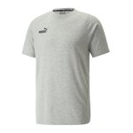 PUMA teamFINAL Casuals T-Shirt Weiss F04