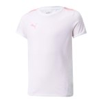 PUMA individualLIGA T-Shirt Kids Weiss Pink F01