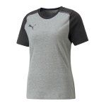 PUMA teamCUP Casuals T-Shirt Damen Grau F013