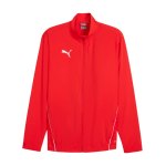 PUMA teamGOAL Sideline Jacke Blau F02