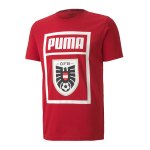 PUMA Österreich DNA Tee T-Shirt Rot F01