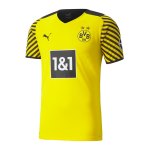 PUMA BVB Dortmund Auth.Trikot Home 2021/2022 Gelb Schwarz F01