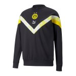 PUMA BVB Dortmund Iconic MCS Sweatshirt Schwarz F02