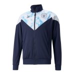 PUMA Manchester City Iconic Trainingsjacke Blau F05