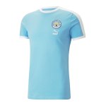PUMA Manchester City FtblHeritage T7 T-Shirt Blau F01