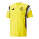 PUMA BVB Dortmund FtblArchive T-Shirt Gelb F03