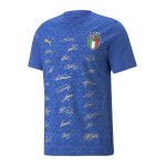 PUMA Italien Signature Winner T-Shirt Blau F04