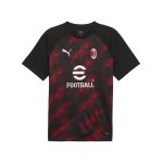 PUMA AC Mailand Prematch Shirt 2023/2024 Schwarz F01