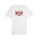 PUMA Schweiz Ftbl Icons T-Shirt Weiss F15