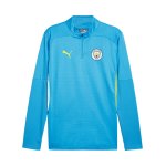 PUMA Manchester City 1/4 Zip Sweatshirt Blau F11