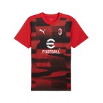 PUMA AC Mailand Prematch Shirt 2024/2025 Rot F01