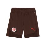 PUMA FC St. Pauli Short Kids Braun F05